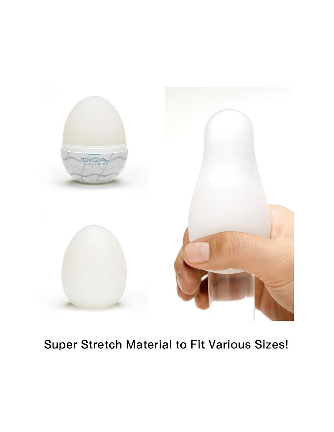 Masturbateur Tenga Egg Wavy II - Miniature 4