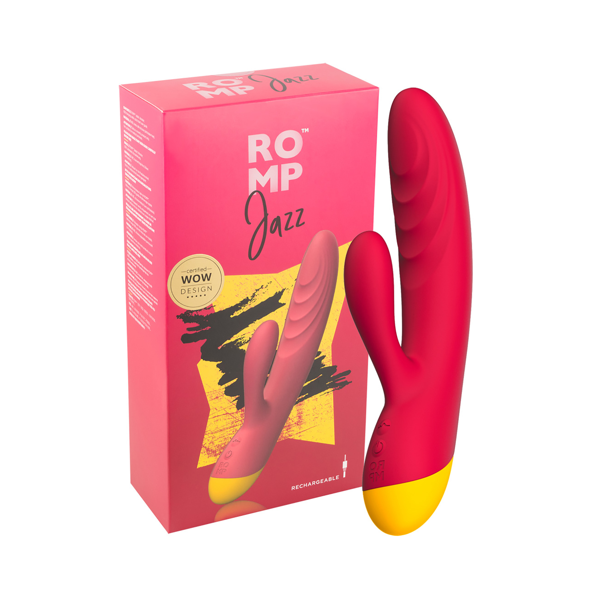 Vibromasseur rabbit ROMP Jazz - Miniature 2