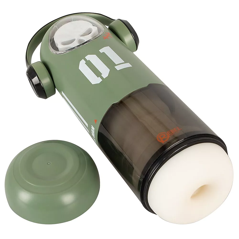 Skull Masturbateur avec 3 Fonctions - Miniature 3