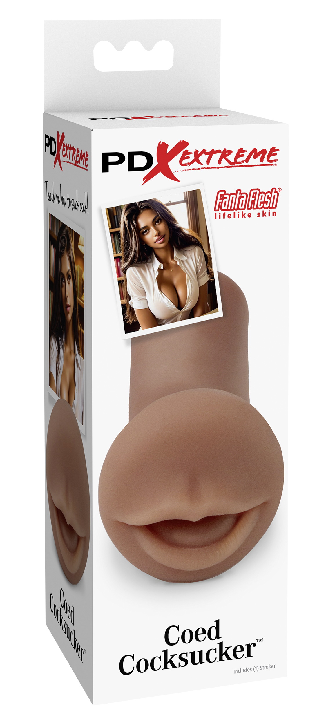 Masturbateur Bouche Coed Cocksucker - Image 1