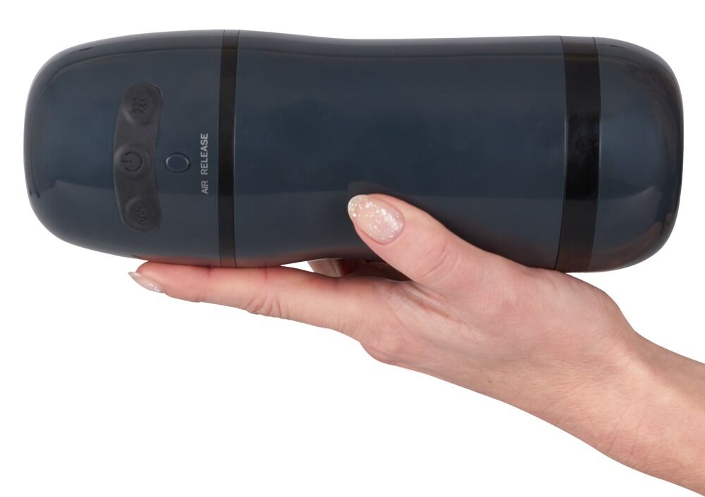 Masturbator with 2 Functions noir - Miniature 3