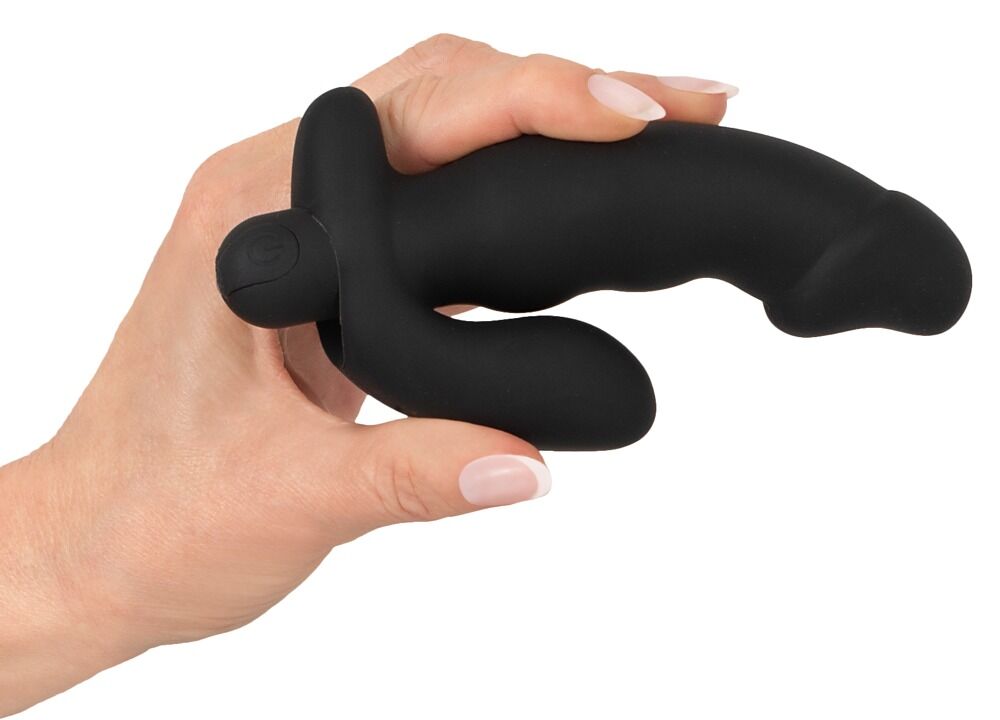 Cock-Shaped Butt Plug with Vibration - Miniature 3