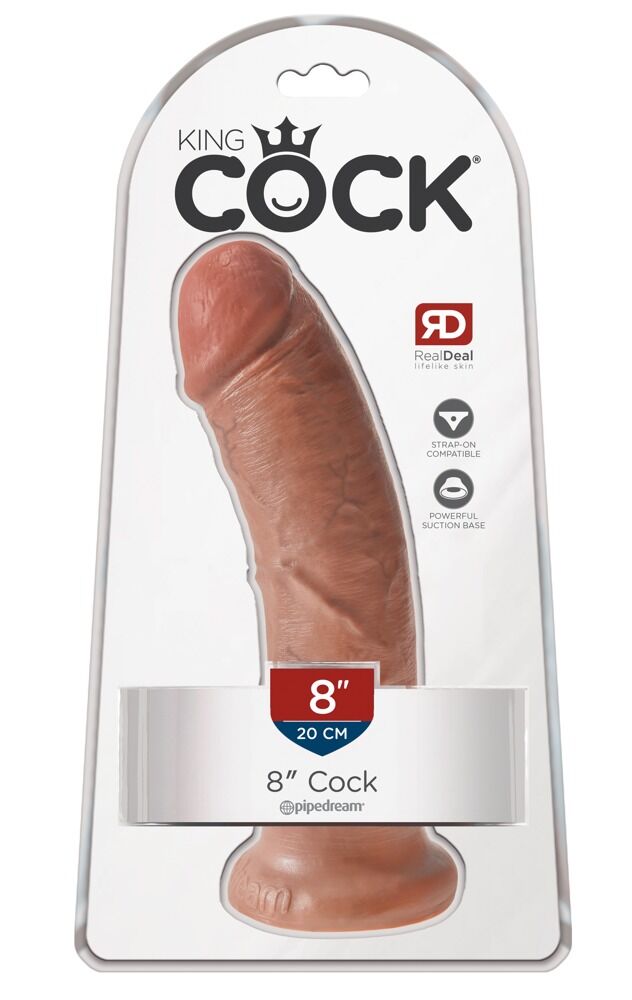 8" Cock inch Tan - Image 1
