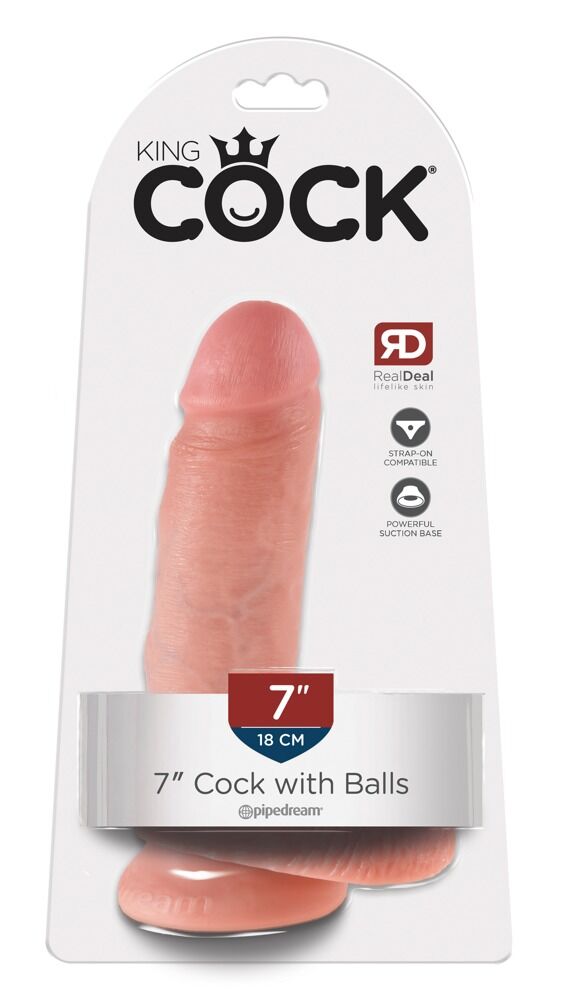 King Cock balls 7inch 19,4cm - Image 1