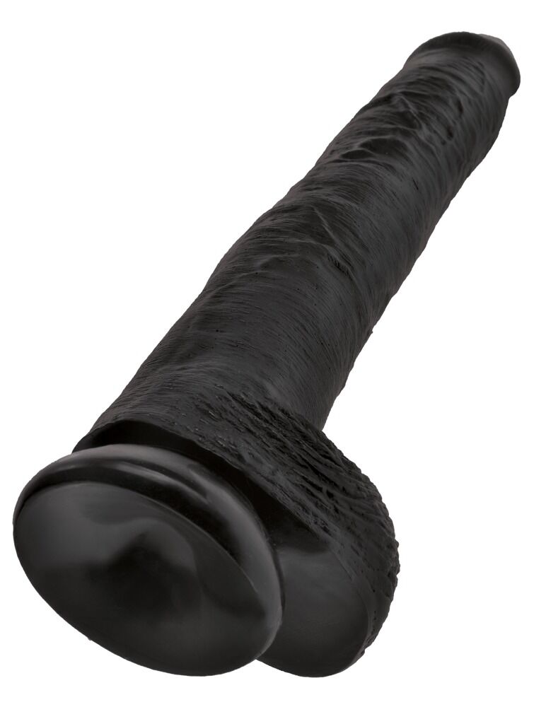 14" Cock with Balls Noir - Miniature 5