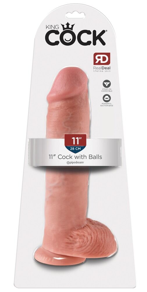 11" Cock with Balls Light - Image 1
