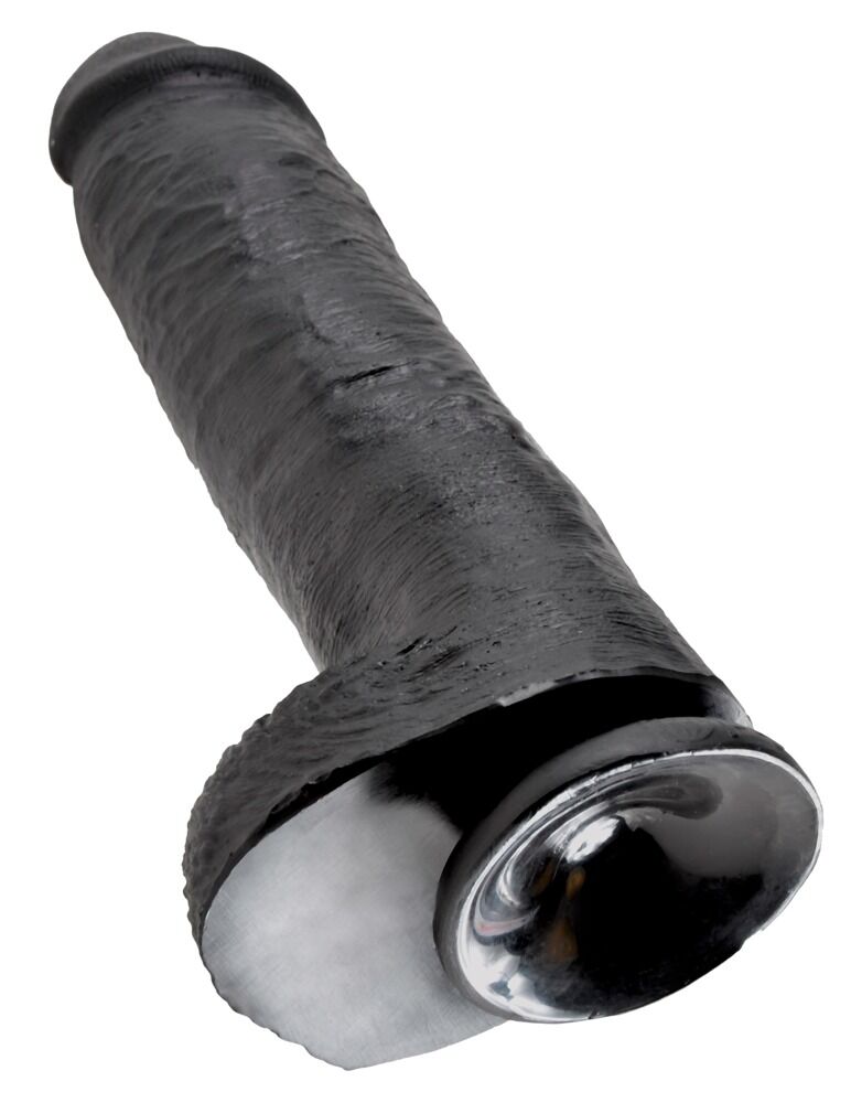 11" Cock with Balls Dark - Miniature 4