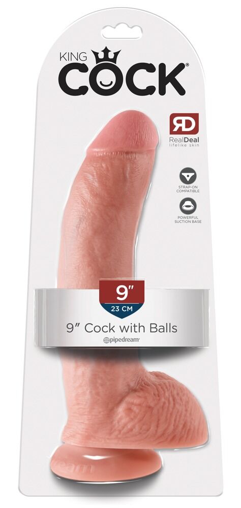 Cock 9" with Balls Light - Image 1