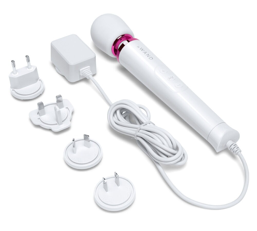 Powerful Petite Plug-In Vibrating Massager Blanc - Miniature 4