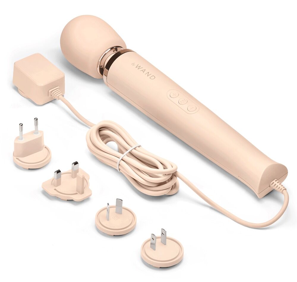 Powerful Plug-In Vibrating Massager Blanc - Miniature 5