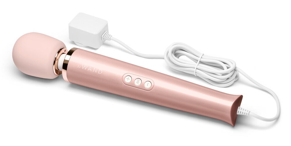 Powerful Plug-In Vibrating Massager Rose - Miniature 4