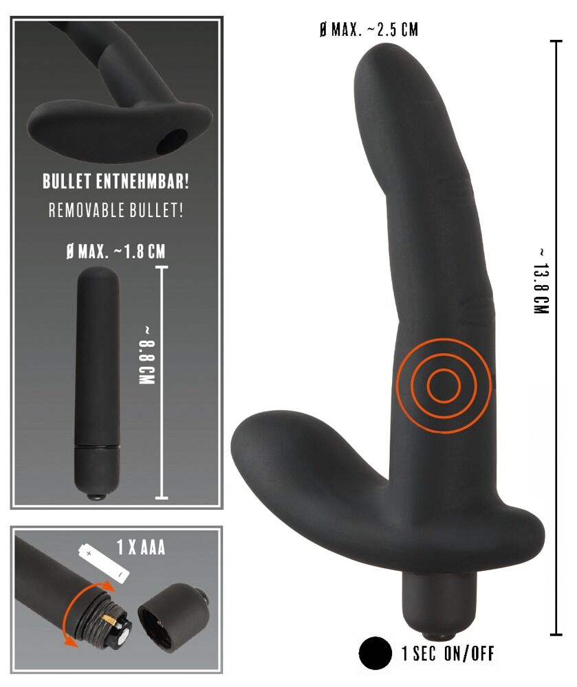 Naughty Finger Prostate Vibe - Miniature 4