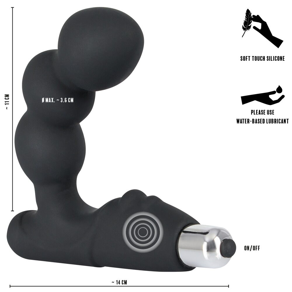 Rebel Bead-shaped Prostate Stimulator Noir - Miniature 4