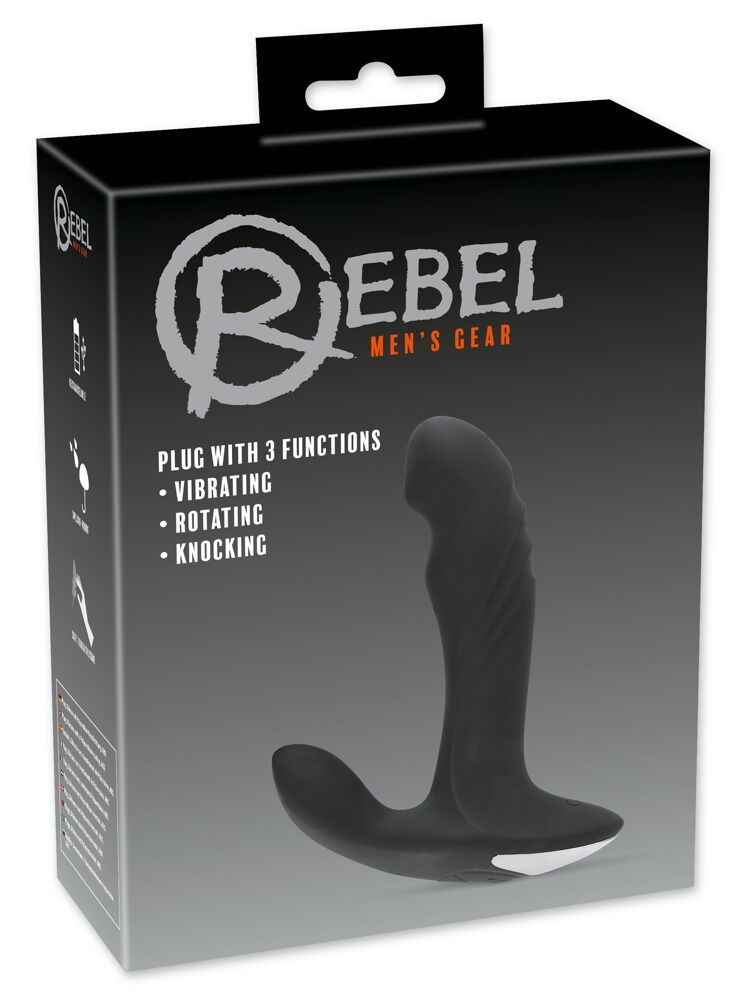 Rebel Plug with Perineum Stimulator - Image 1