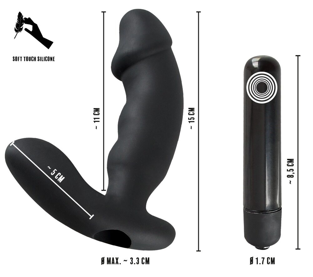 Rebel Prostate Penis Noir - Miniature 4