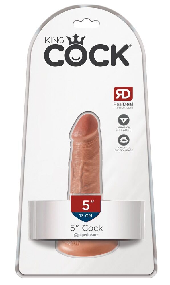 Gode ventouse 14cm King Cock - Miniature 5