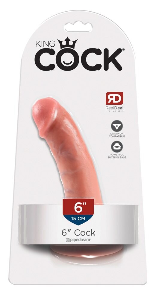Gode ventouse 17cm King Cock - Miniature 5
