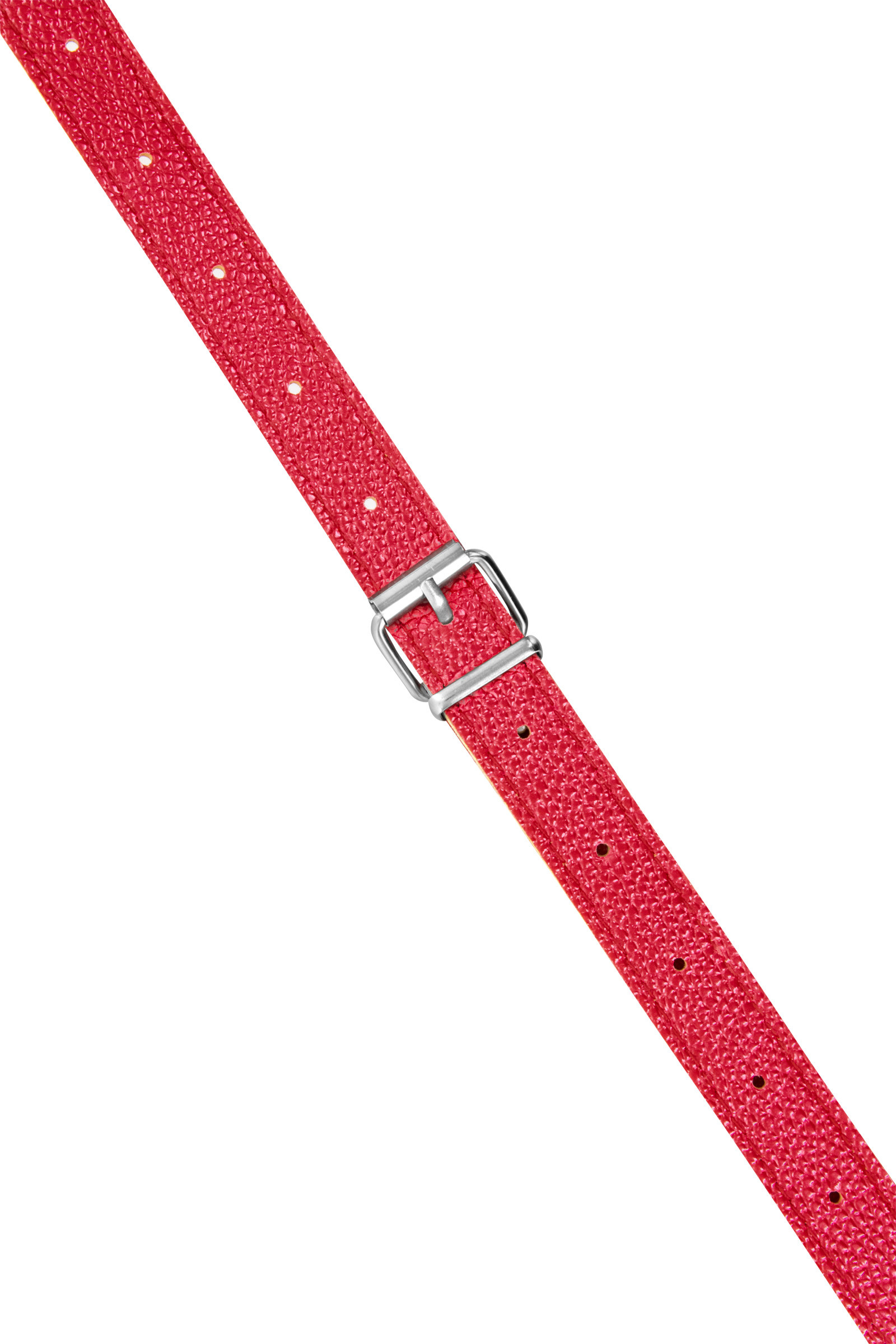 Gode ceinture double strap-on rouge - Miniature 4