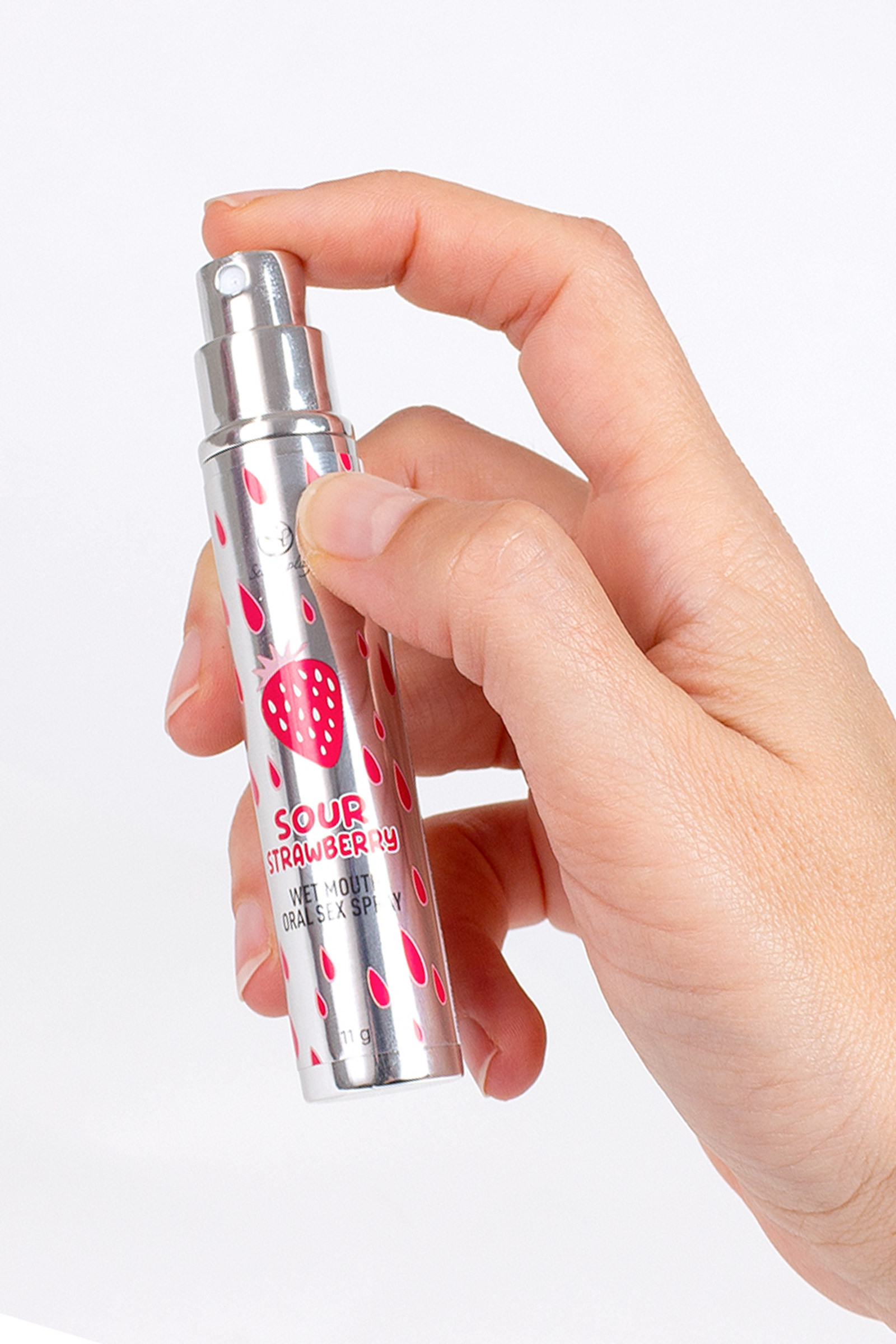 Secret play - spray sexe oral à la fraise acidulée - Miniature 2