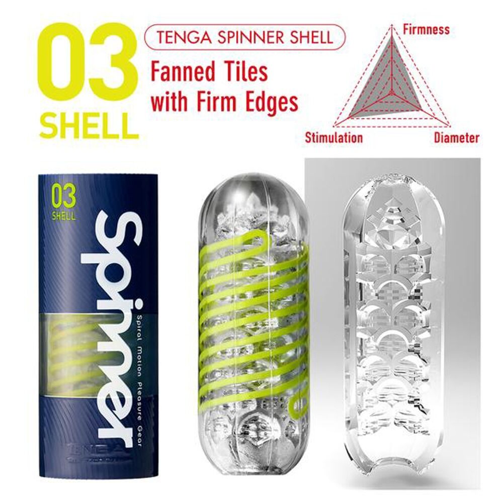 Masturbateur Tenga Spinner  Shell - Miniature 4