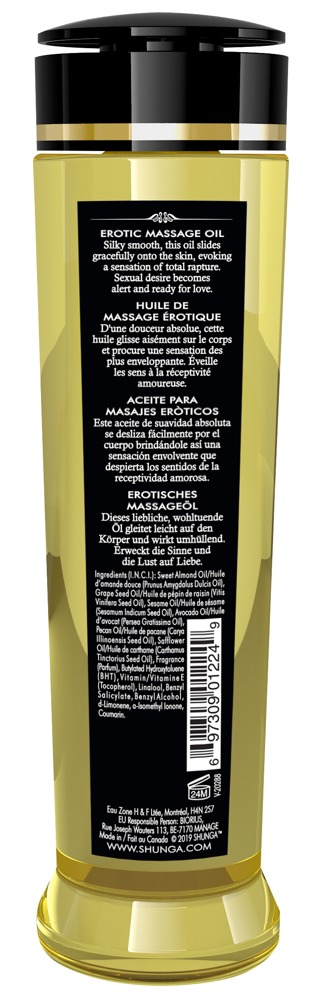 Huile de Massage sensual naturelle - Miniature 3