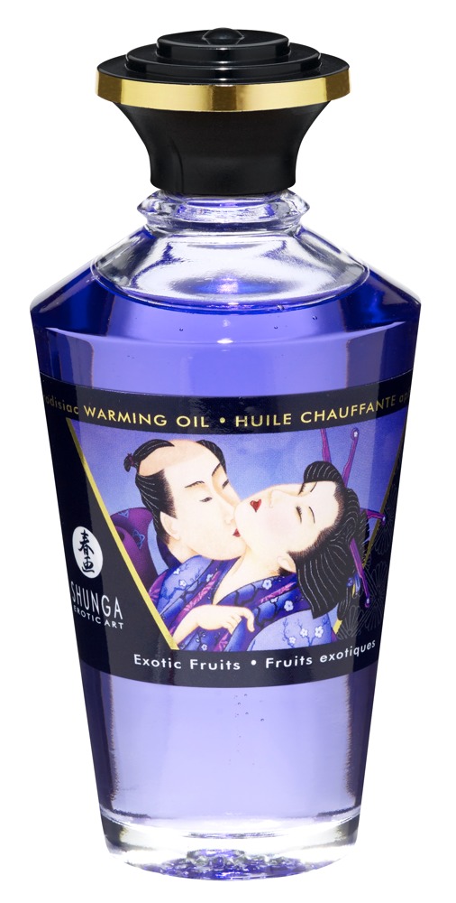Huile de Massage Chauffante Aphrodisiaque Exotic fruits - Miniature 2