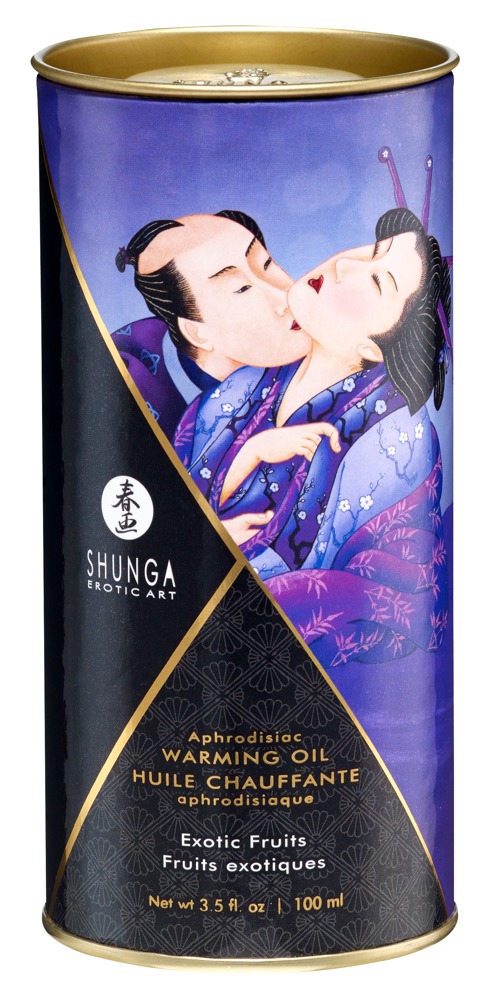 Huile de Massage Chauffante Aphrodisiaque Exotic fruits - Miniature 3