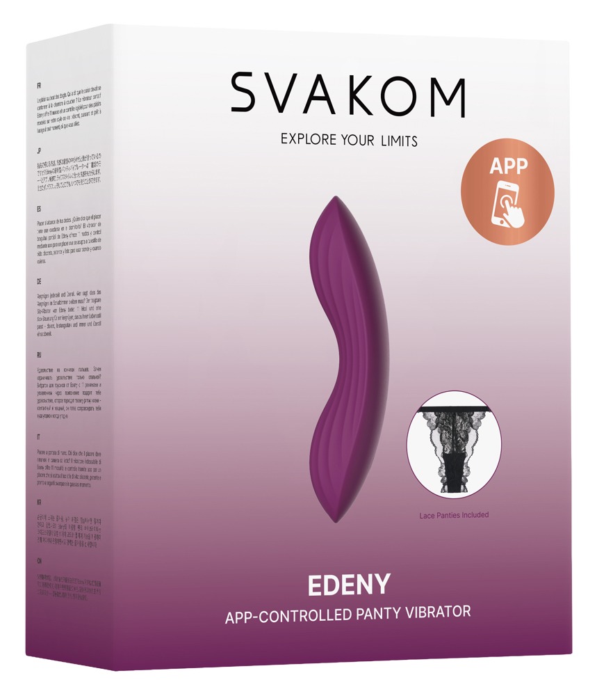Stimulateur Culotte Connecté Vibrant Edeny