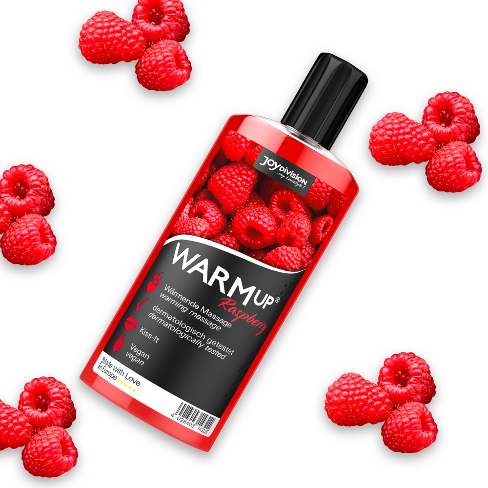 Huile de massage chauffante WARMup Raspberry 150 ml - Miniature 2