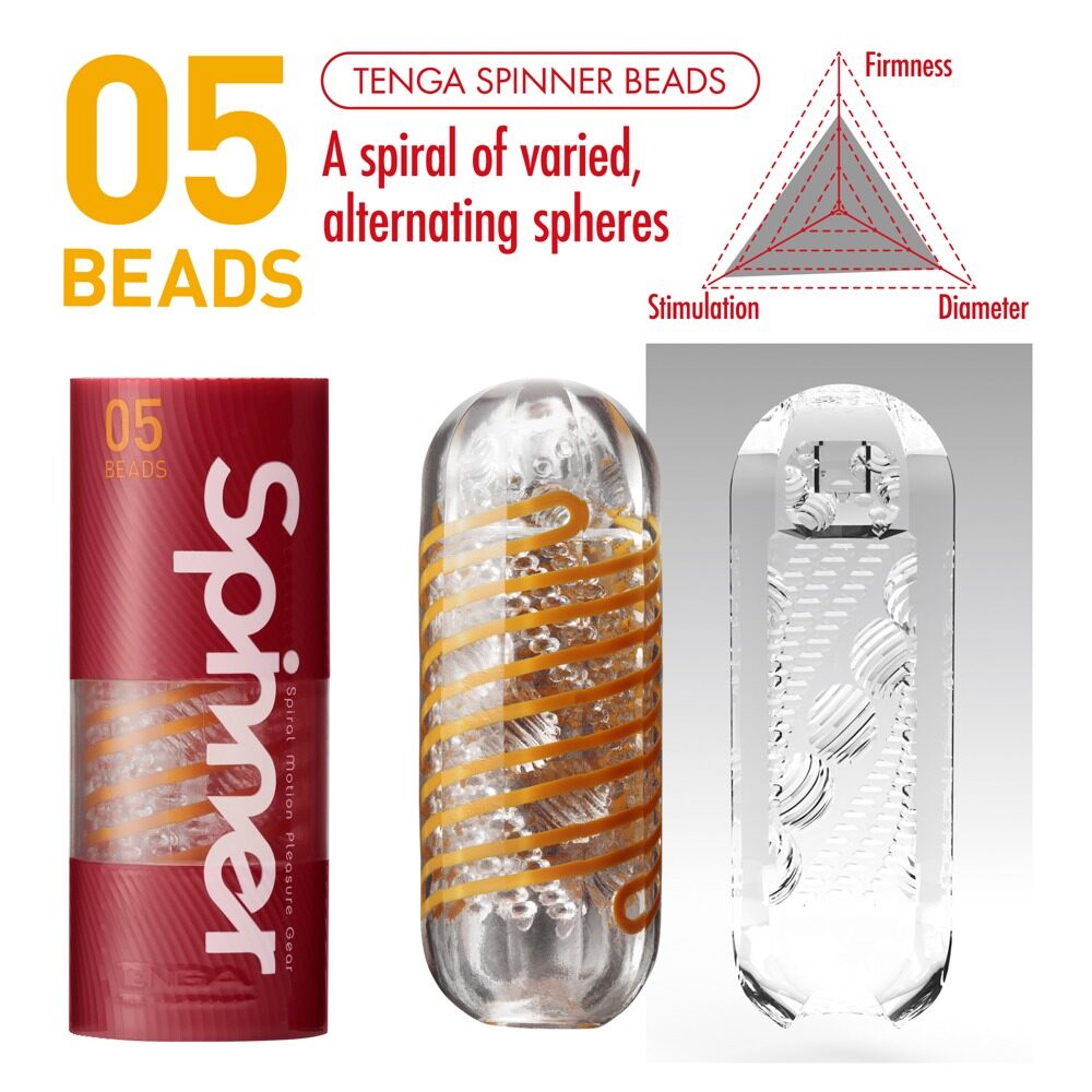 Masturbateur Tenga Spinner Beads Shell - Miniature 4