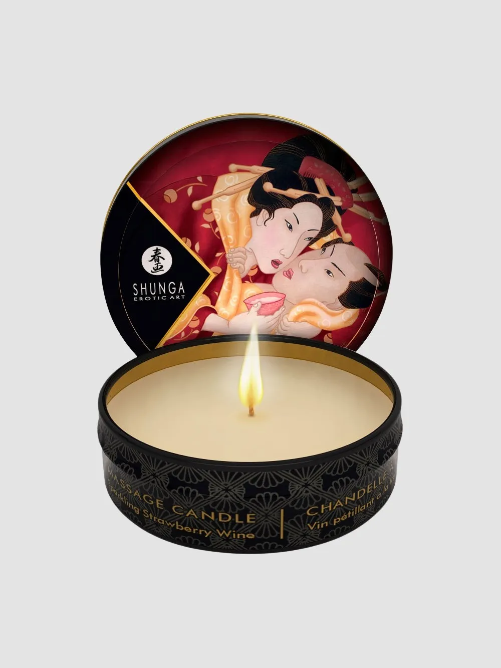 Mini Bougie de massage Romance - Image 1