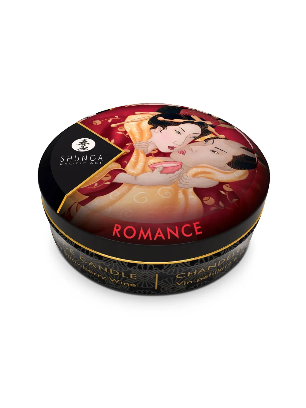 Mini Bougie de massage Romance - Miniature 2
