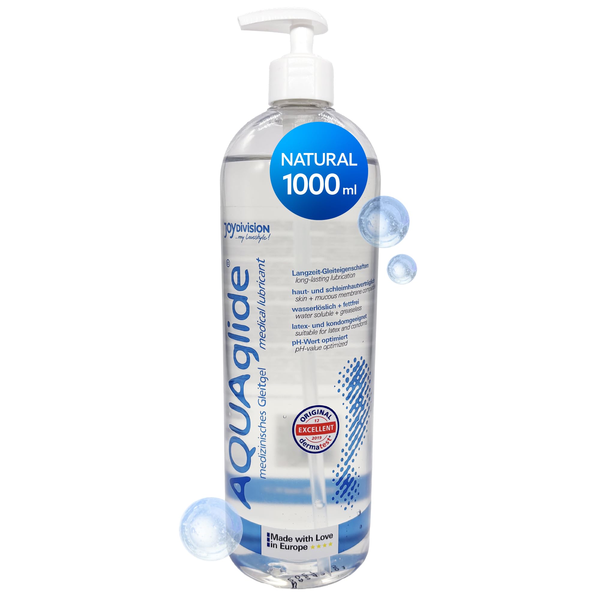 Lubrifiant à base d'Eau Aquaglide 1L - Image 1
