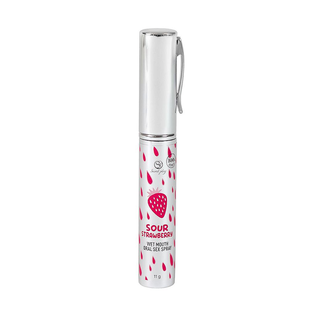 Spary Buccal Secret play - spray sexe oral à la fraise acidulée - Image 1
