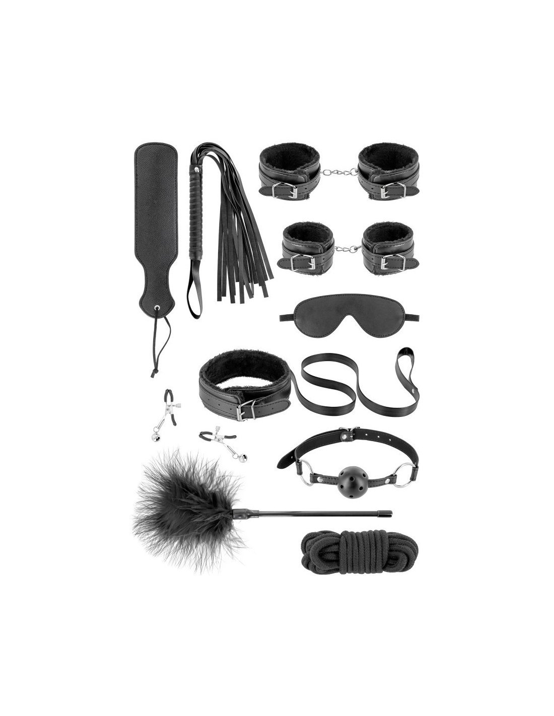 Coffret Bondage SM 10 pièces