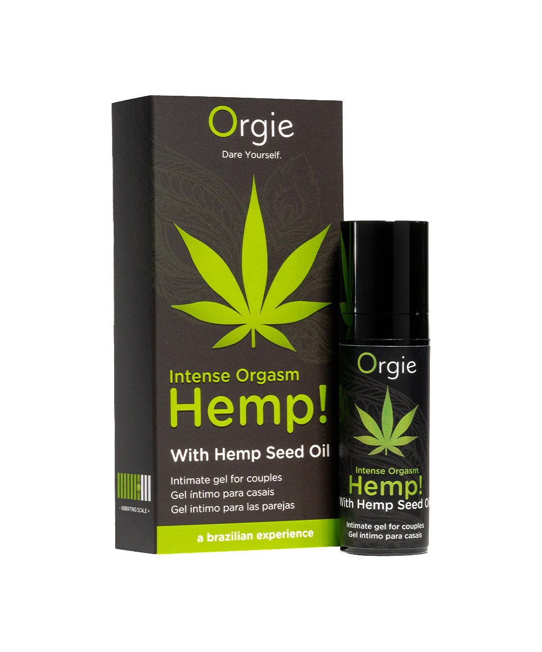Gel Stimulant à l'huile de chanvre
