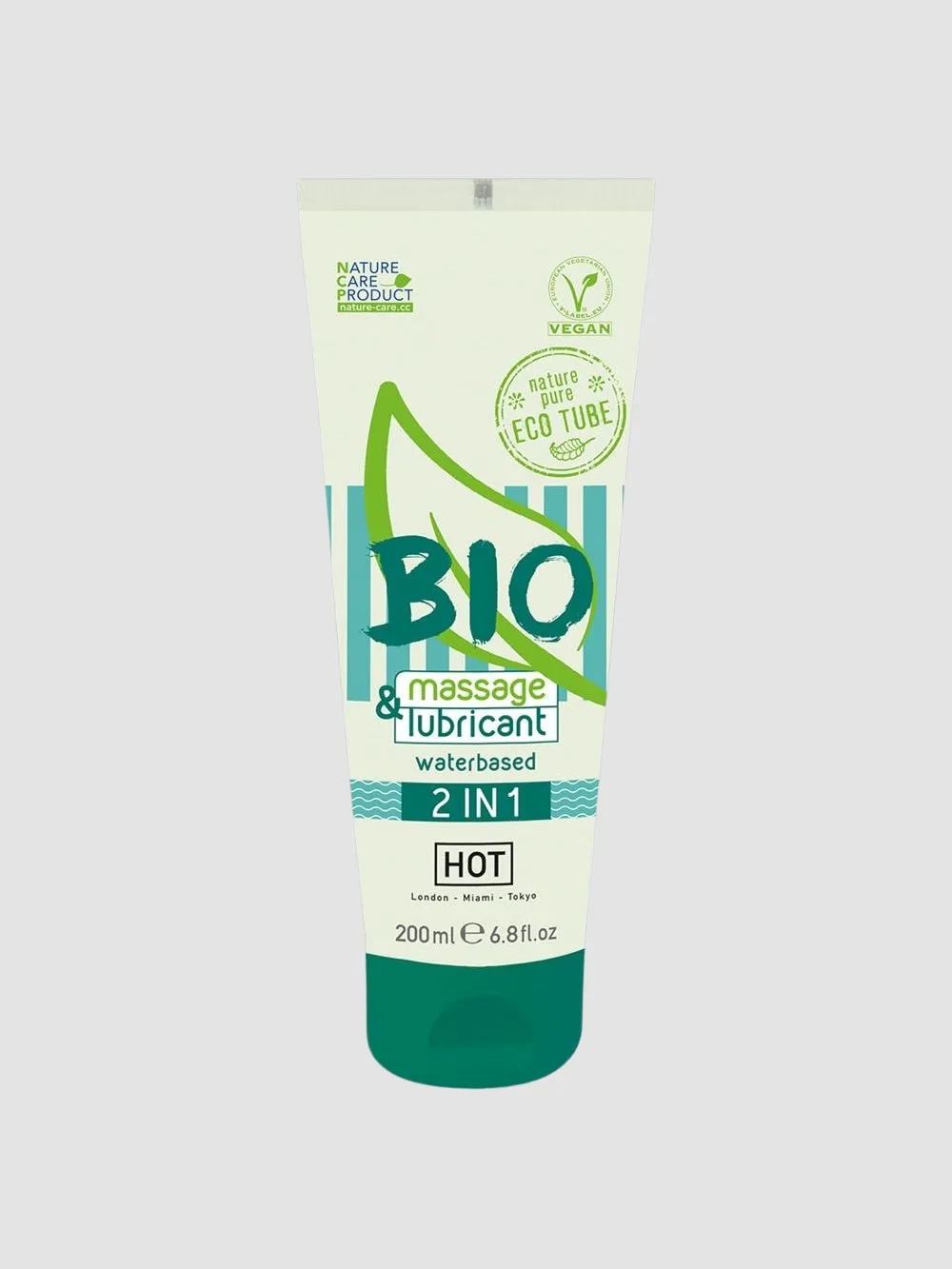 Lubrifiant et Massage Bio à base d'Eau 2en1 200ml