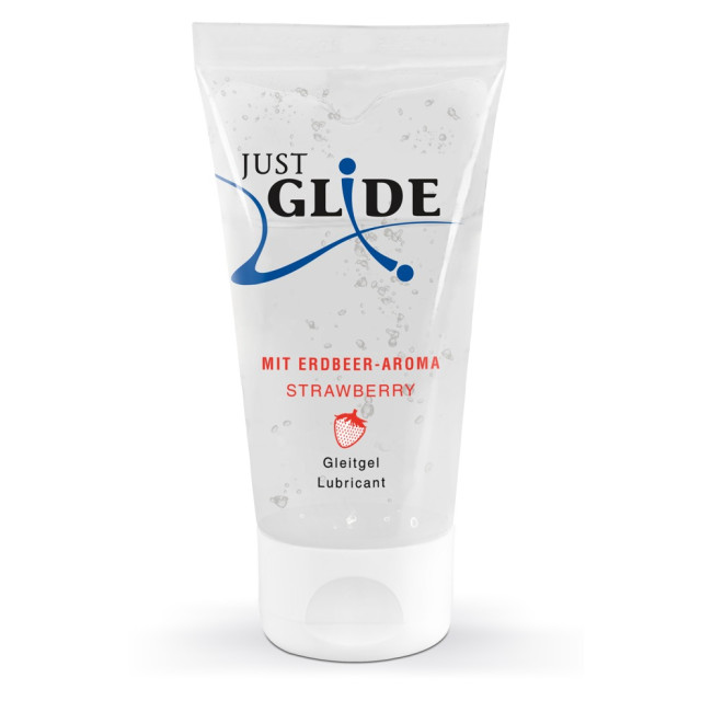 Lubrifiant à base d'Eau goût Fraise 50ml