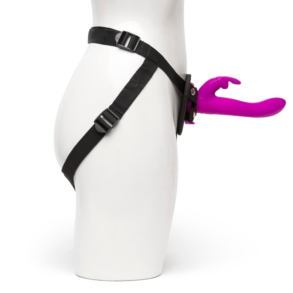 Vibromasseur rabbit réaliste rechargeable Slimline - Miniature 3