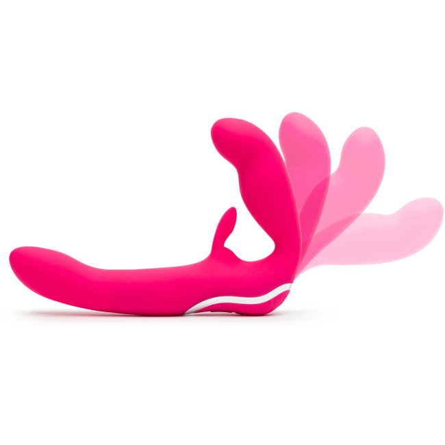 Strap-on rabbit vibrant Rechargeable Happy Rabbit - Miniature 2