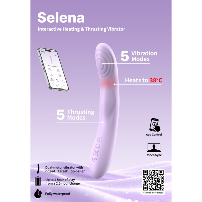 Vibromasseur Connecté Selena - Miniature 3