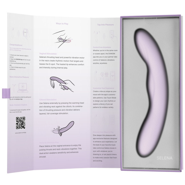 Vibromasseur Connecté Selena - Miniature 4