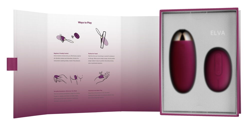 Oeuf Vibrant Connecté Elva - Miniature 5