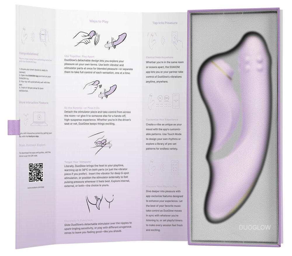 Vibromasseur Connecté DuoGlow - Miniature 5