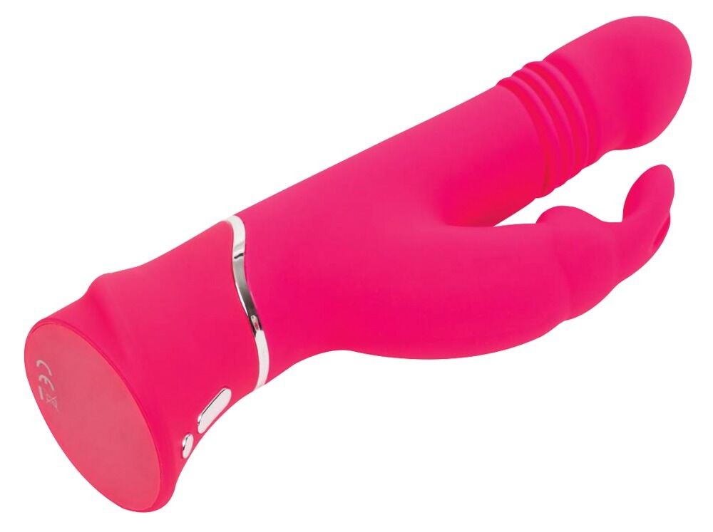 Vibromasseur Rabbit va-et-vient rechargeable - Miniature 2