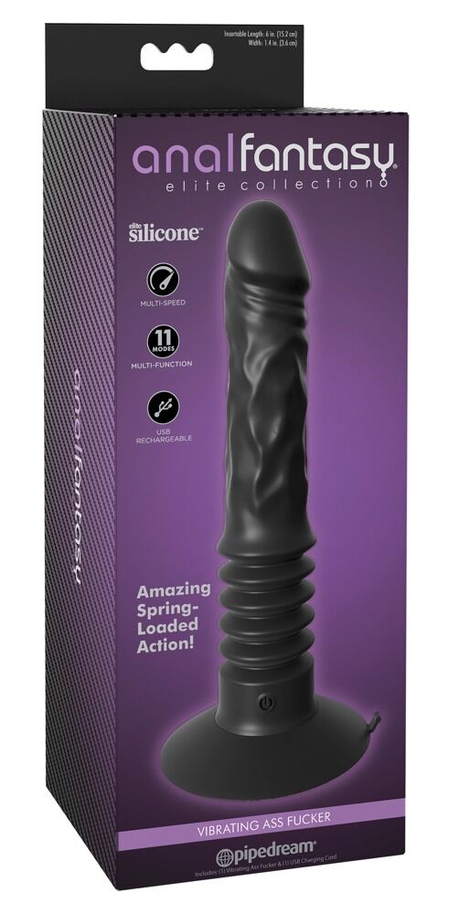 Vibromasseur va-et-vient Ass Fucker Anal Fantasy Elite - Miniature 4