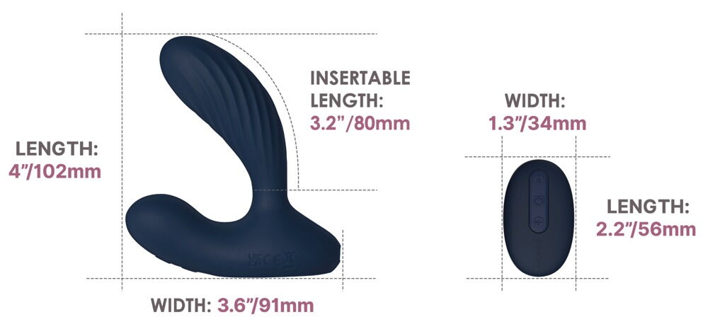 Stimulateur prostatique connecté Svakom Vick Neo 2 - Miniature 3