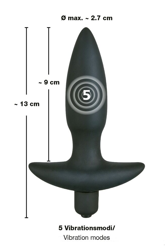 Plug anal vibrant  small - Miniature 2