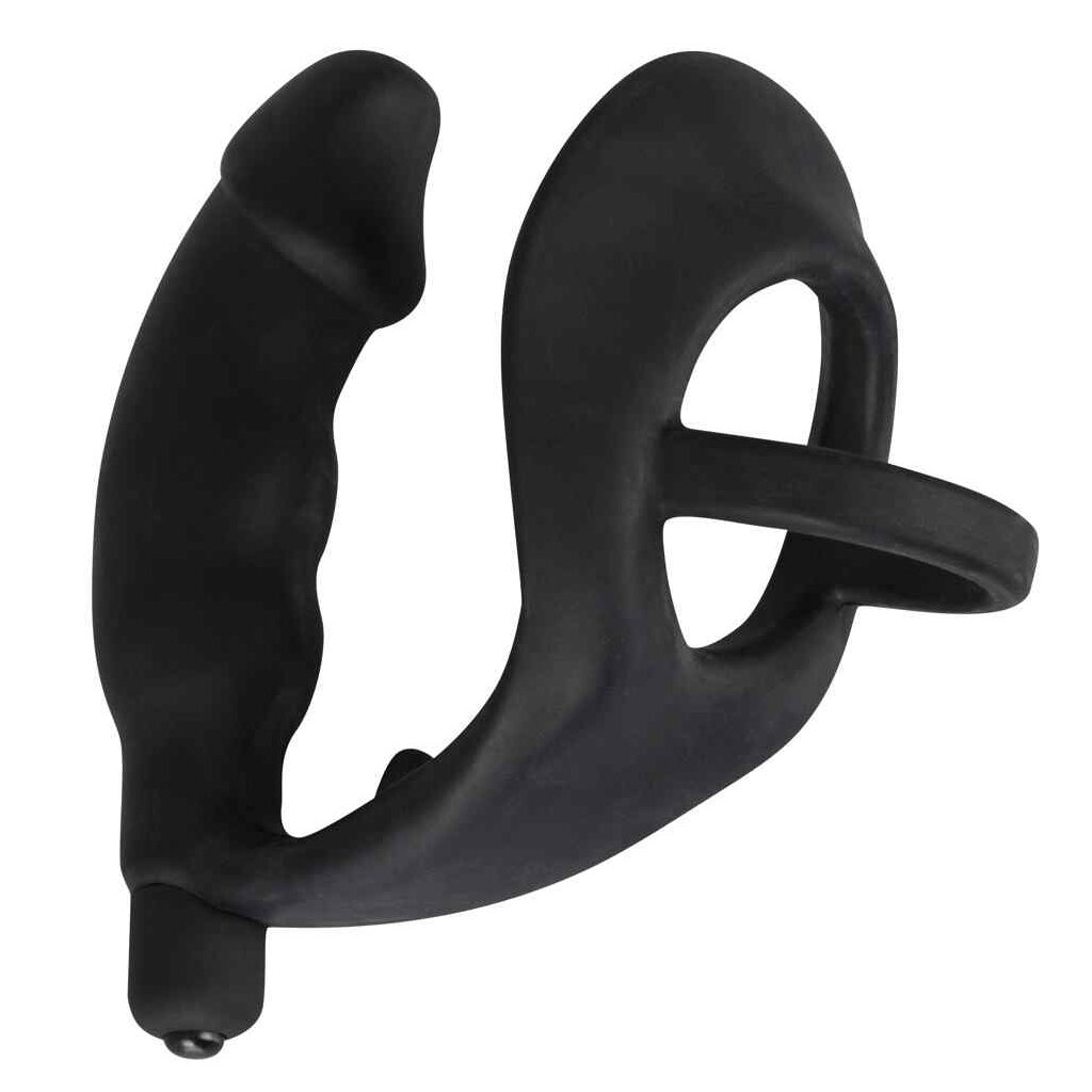 Ring & Vibro Plug noir