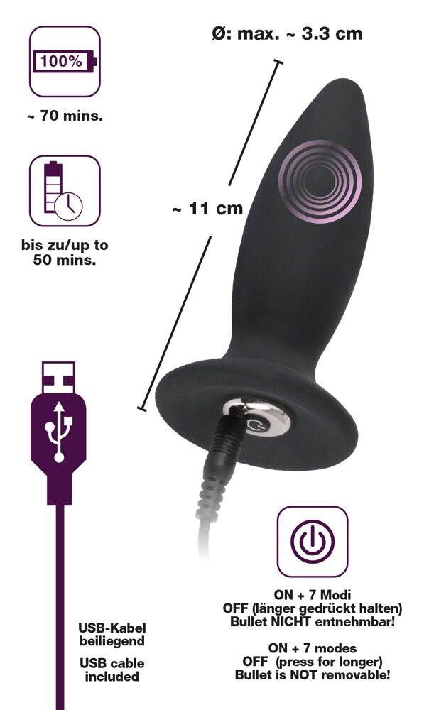 Plug Vibrant recharge - Miniature 5